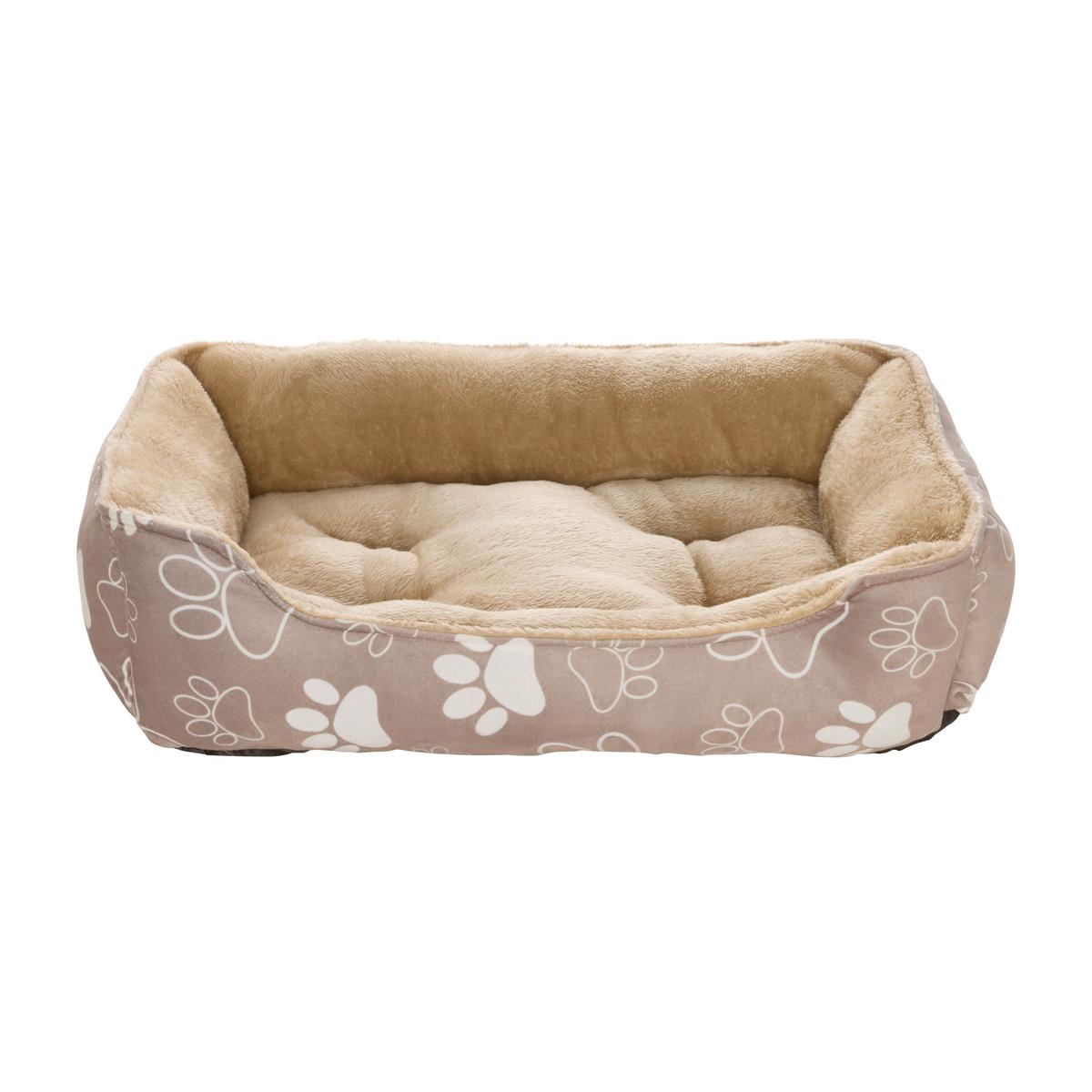 Haustierkissen Cubus Braun - Braun, Textil (40/60/15cm) - Mömax