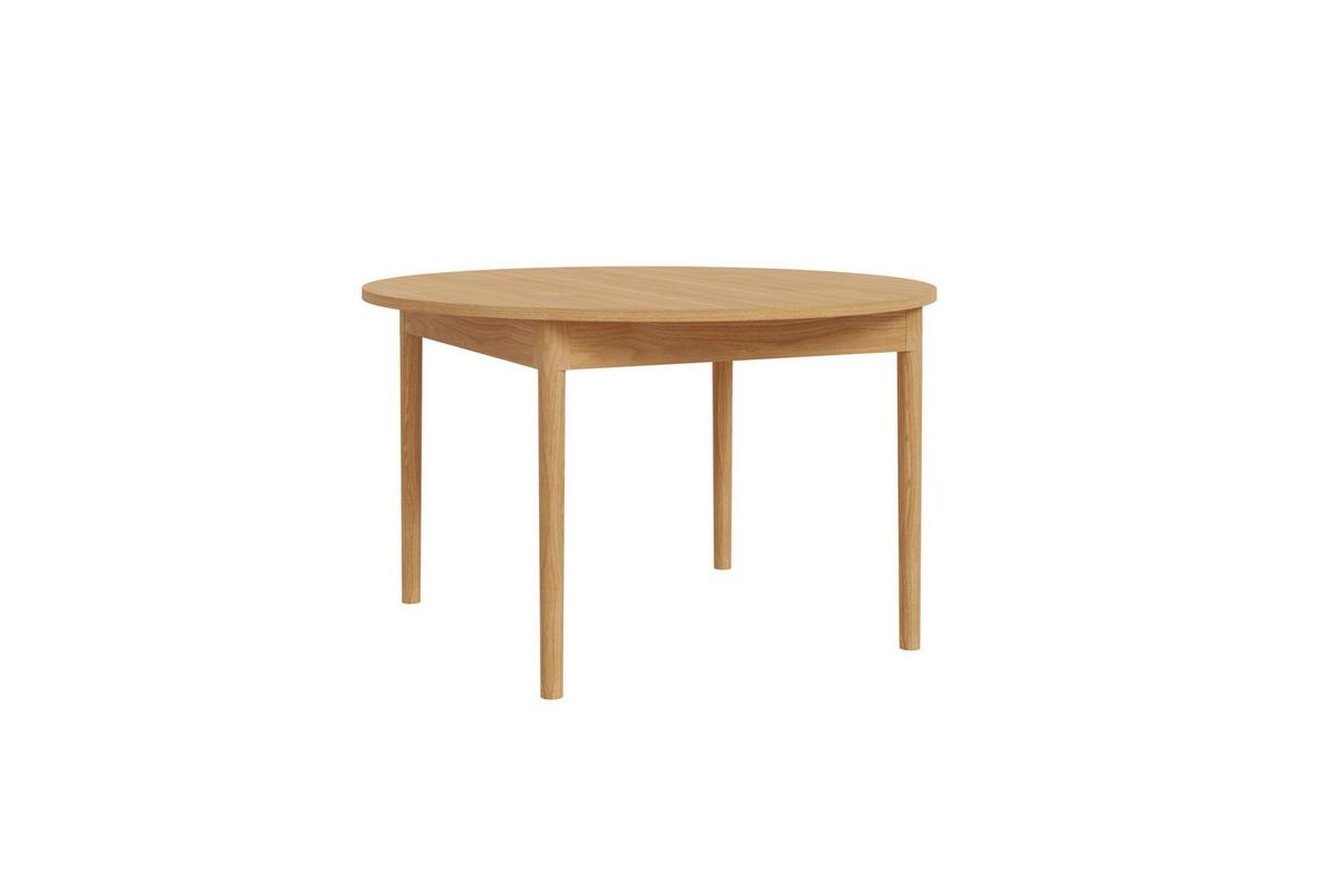 Kihúzható Asztal Calasetta - tölgyfa színű, Natur, faalapú anyag (130-165/77,5/130cm)
