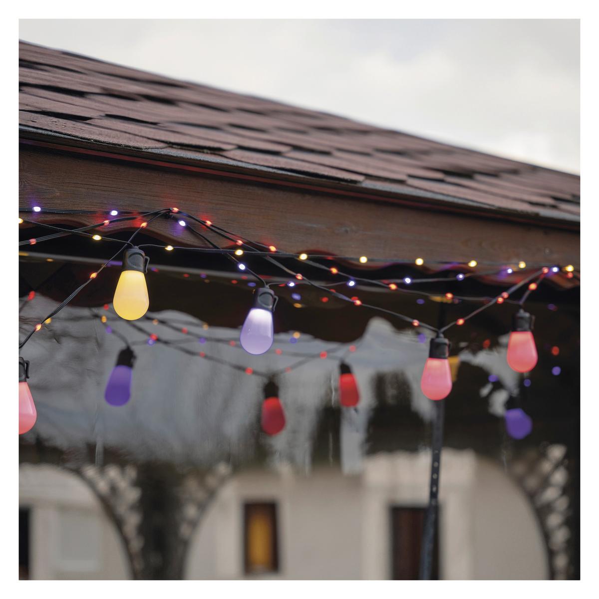 Led Fényfüzér Gosmart - fekete, Basics, műanyag (1500cm)