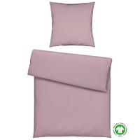 Bettwäsche Bio-Anna Flieder ca. 135x200cm - Flieder, Natur, Textil (135/200cm) - ecoTree