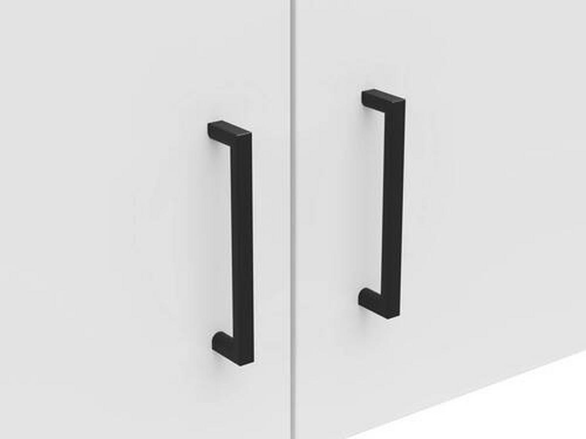 Szekrényrátét Multistauraum - fekete/fehér, Modern, műanyag/faalapú anyag (80/35/40cm) - Carryhome