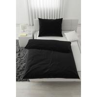 Lenjerie de pat Stone Washed cca.140x200/50x70cm - antracit, Romantik / Landhaus, textil (140/200cm) - Modern Living