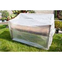 Schutzhülle Abdeckhülle für Bank Transparent - Transparent, Basics, Kunststoff (160/78/75cm) - Mömax