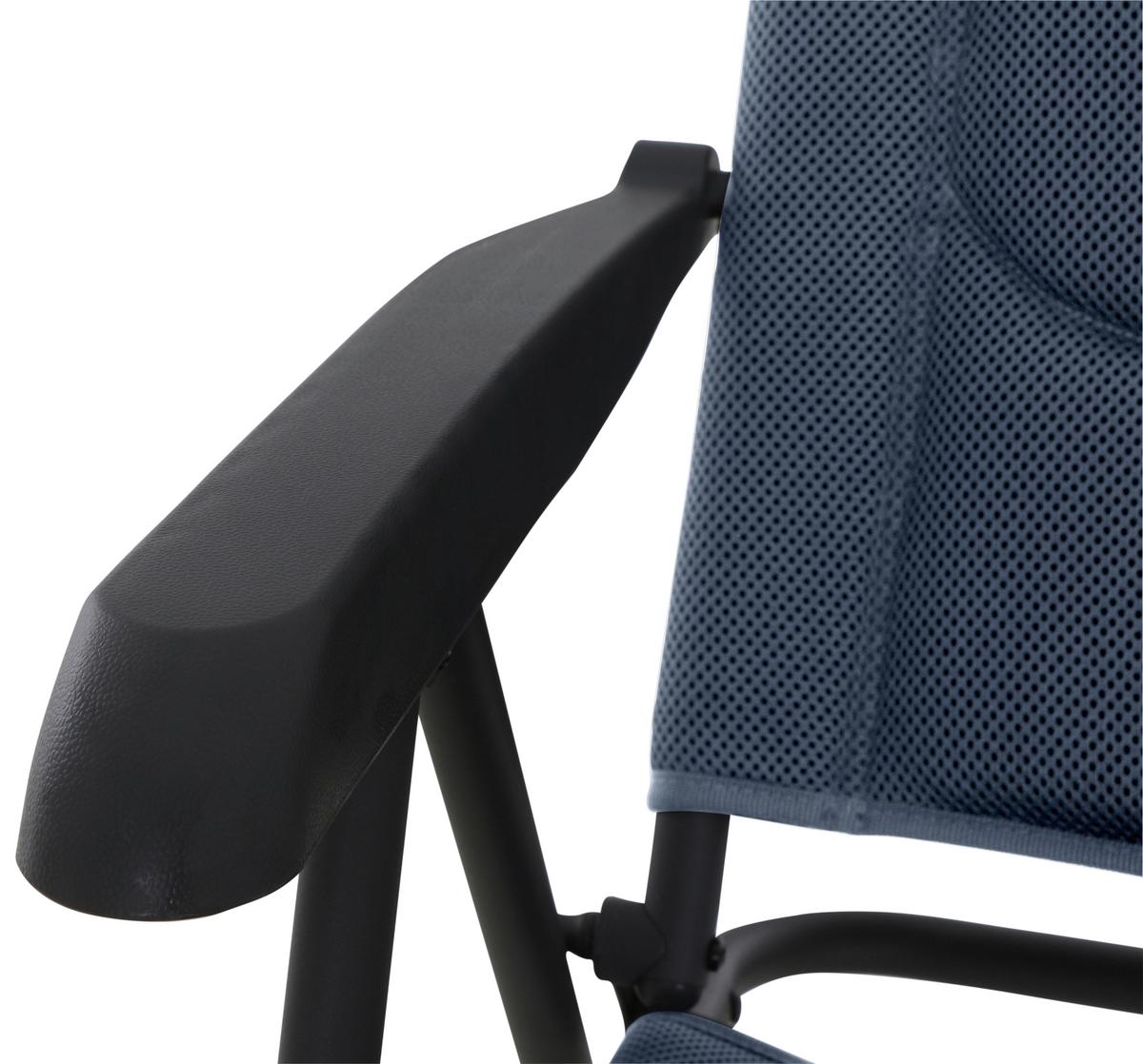 Campingsessel Klappbar M31076 mit Tragetasche - Anthrazit, KONVENTIONELL, Textil/Metall (71/118/59cm) - Siena Garden