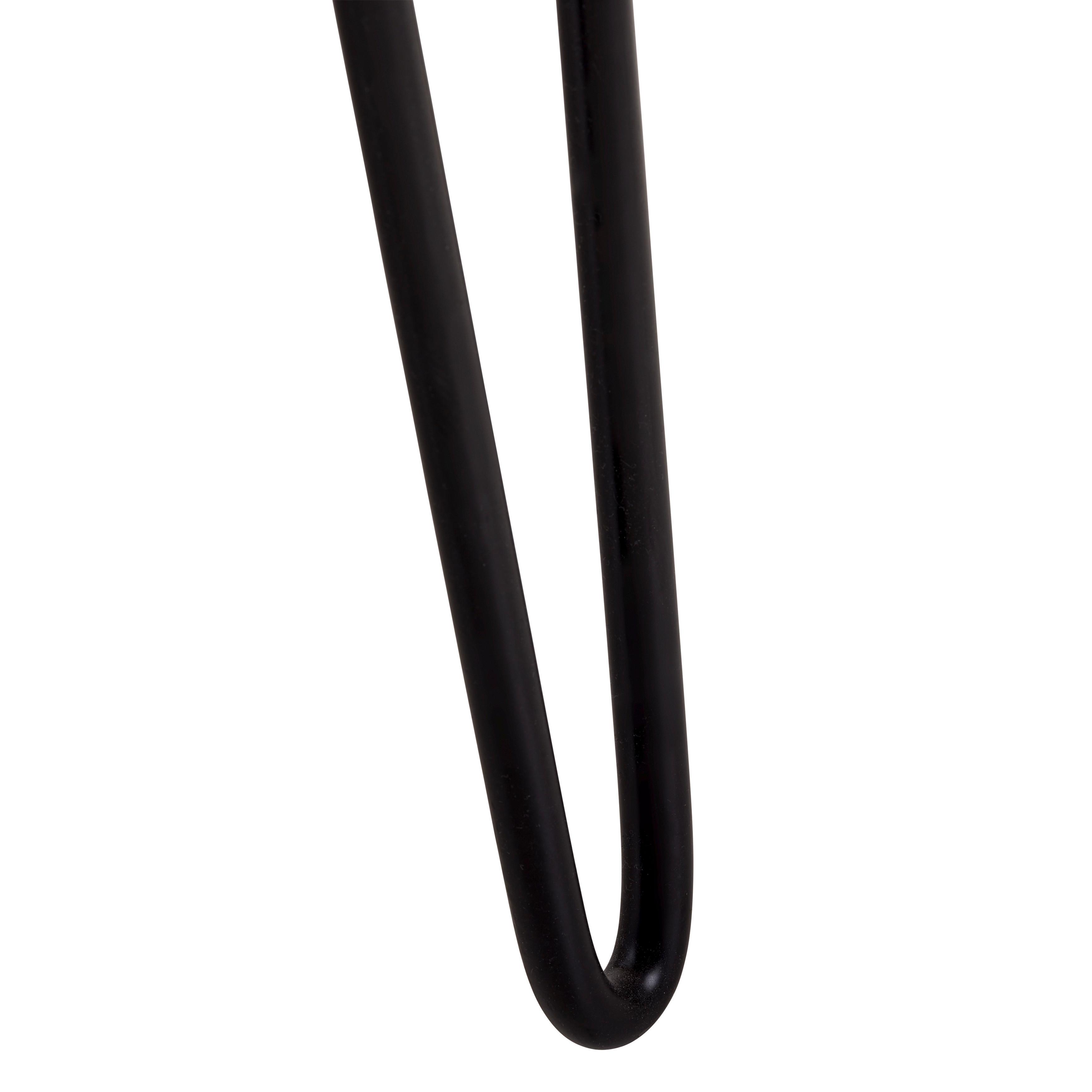 SOFFBORD NEVIS - svart/naturfärgad, Natur, metall/trä (70/70/45cm) - Mömax