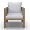 LOUNGEGRUPP EFFIE - ljusgrå, Modern, trä/textil (124/64,5/63,5cm) - Bessagi Garden