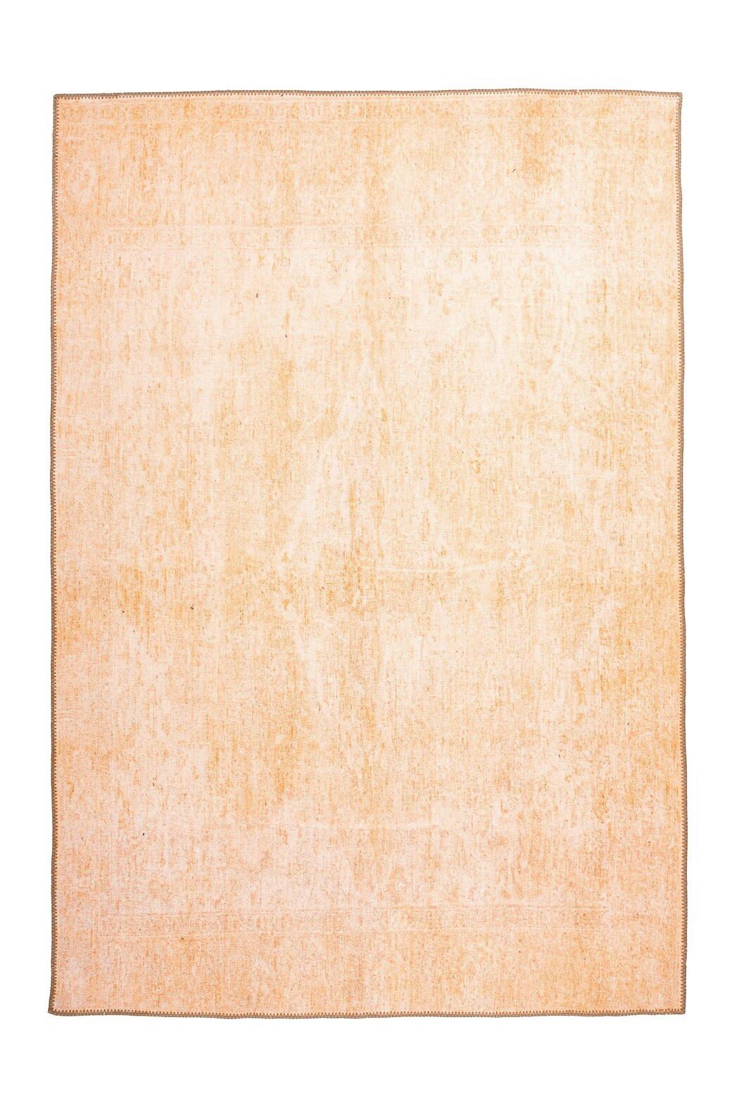 FLACHWEBETEPPICH FAYE 825 SAND 110CM X 180CM - Sandfarben, Basics, Textil (110/180cm) - Kayoom