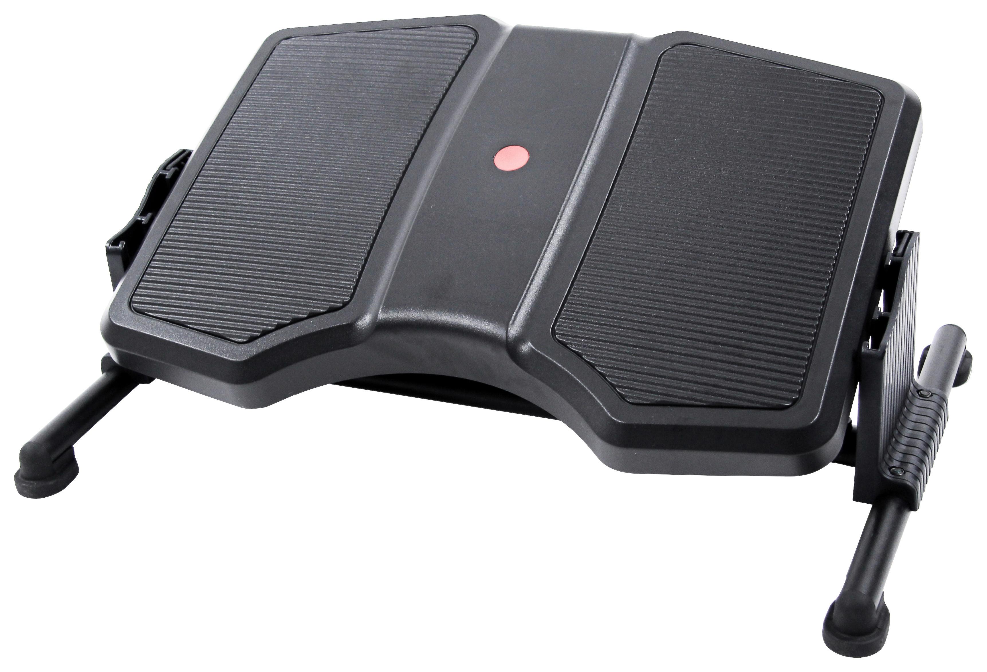 Opora Za Noge Podi Ii, Črna - črna, Basics, kovina/umetna masa (49/24/30cm) - MID.YOU