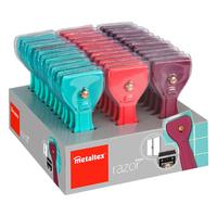 Ablaktisztító Razor - lila/rózsaszín, műanyag (3/1/16cm)