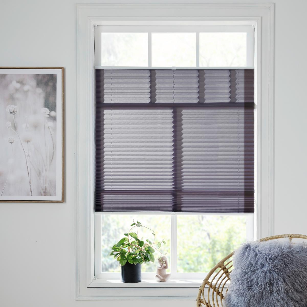 Plise Light - siva, tekstil (80/130cm) - Premium Living