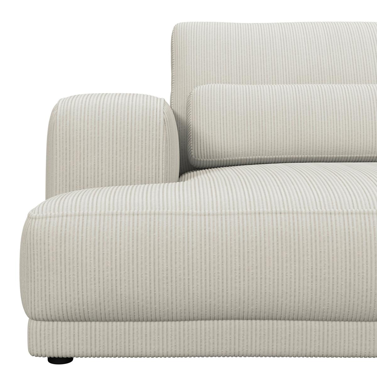 Mega canapea SAVONA - crem, Trend, textil (260/77/111cm) - Luca Bessoni