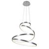 LED-HÄNGLAMPA SILVI - silver, Modern, metall/plast (50/50/120cm) - Mömax