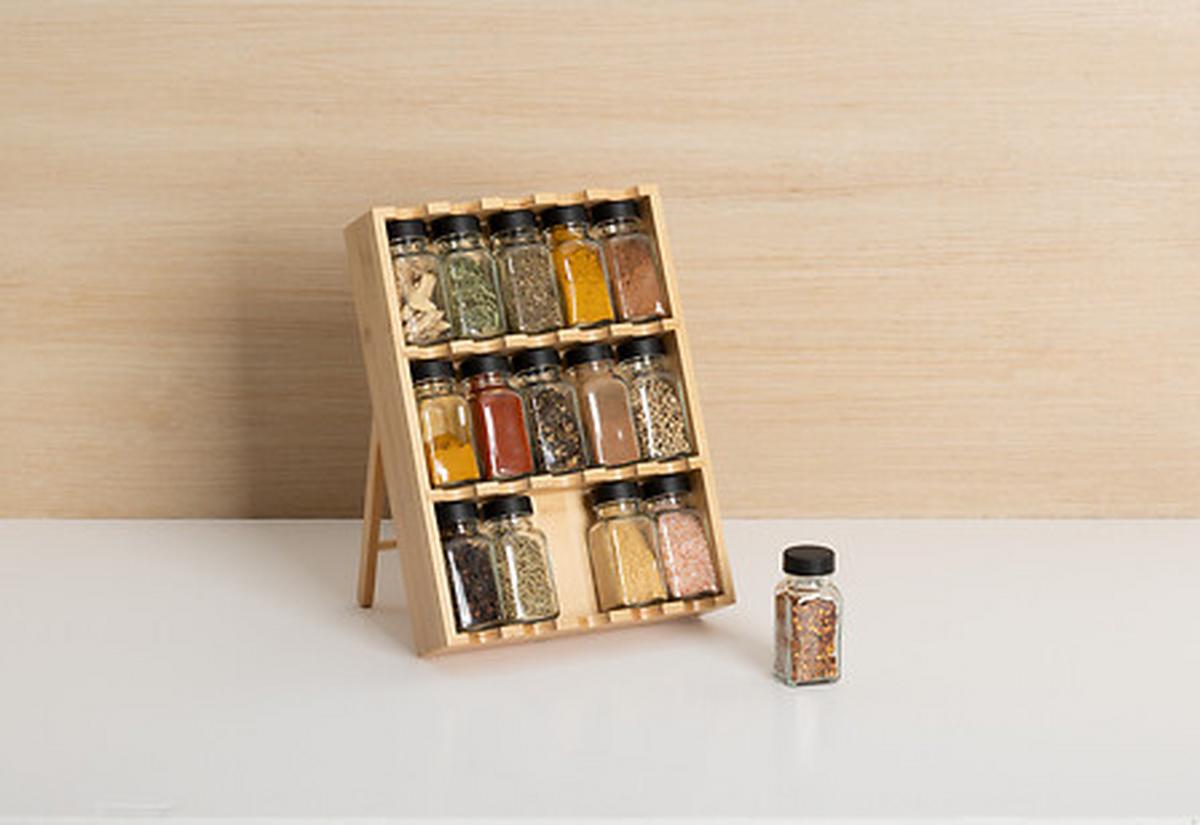 Set borcane pentru condimente Tiroir - Basics (22,6/6,1/31,3cm)