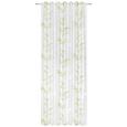 Schlaufenschal Bambus, ca. 140x245cm - Weiß/Grün, Textil (140/245cm) - MÖMAX modern living
