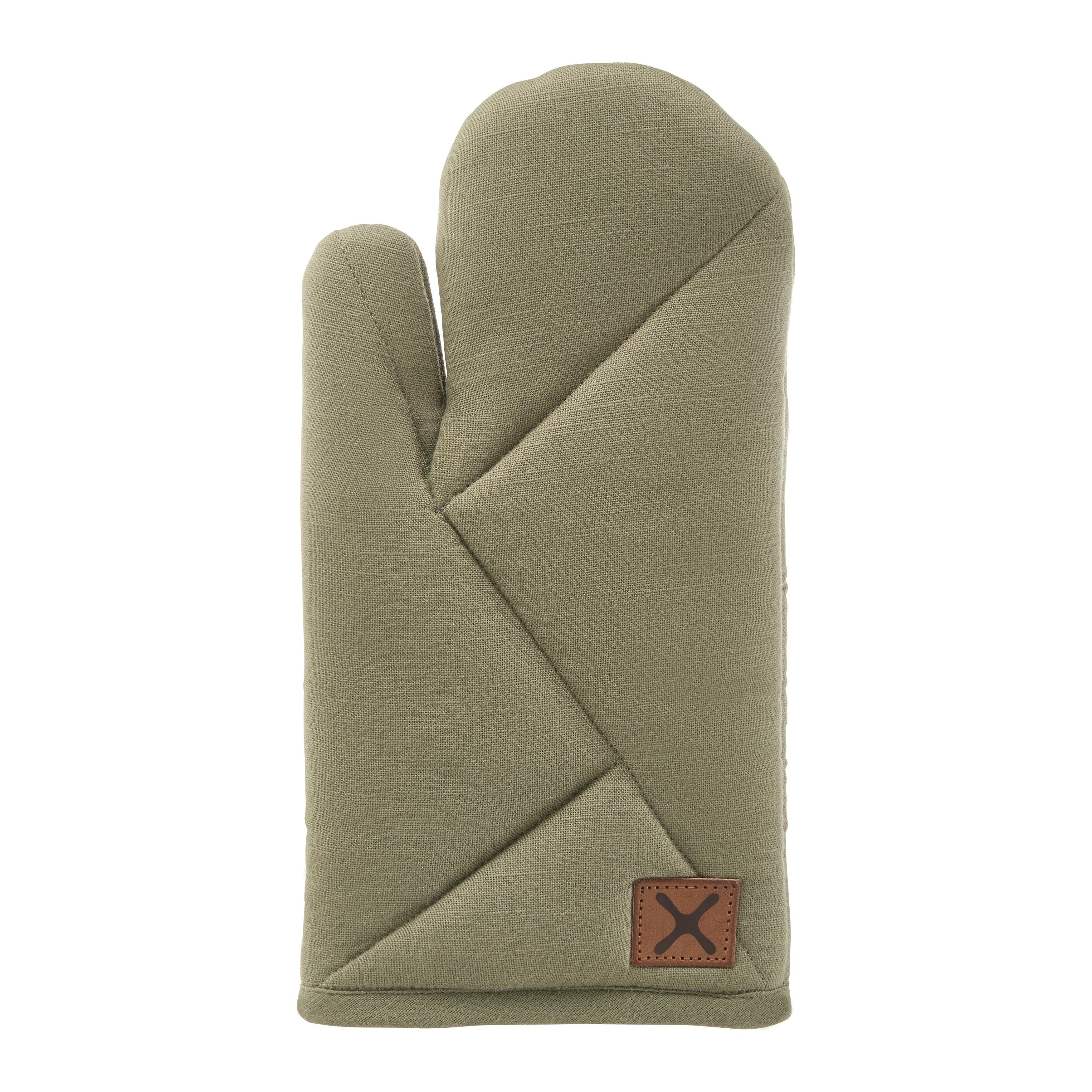 Mănușă pentru cuptor Mads - verde, textil (18/32cm) - Mömax