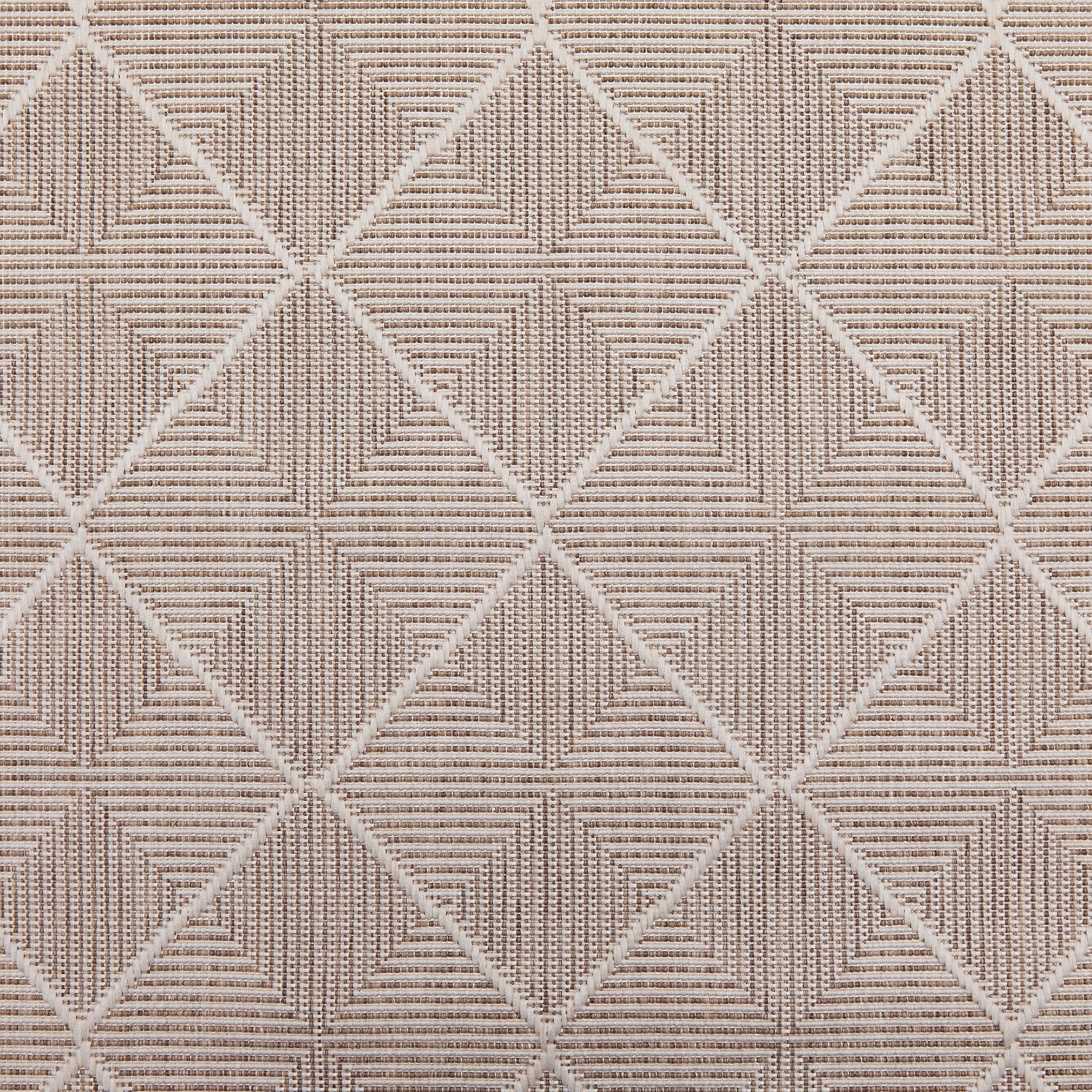 FLATVÄVD MATTA FJORA - taupe, Modern, textil (80/250cm) - Mömax