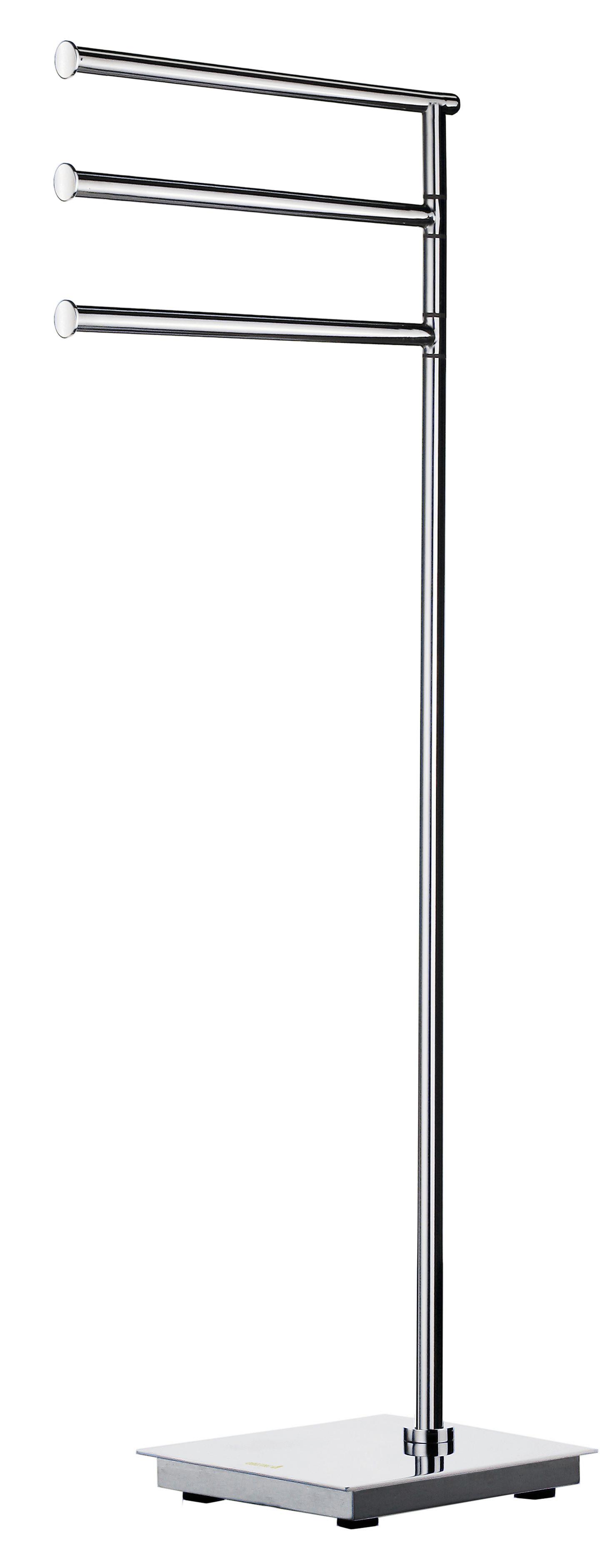 WIESZAK STOJĄCY NA RĘCZNIKI OUTLINE - kolor stalowy, Basics, metal (17,5/78/17,5cm) - Smedbo