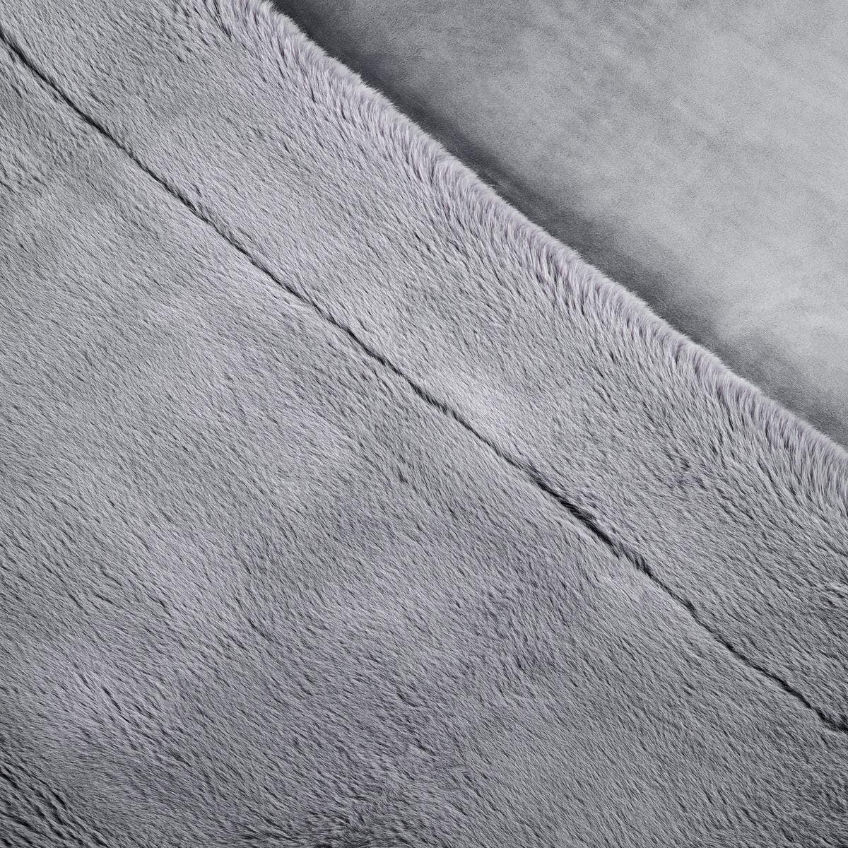 KOC FUTRZANY SECCO - antracytowy, Basics, tkanina (150/200cm) - Dieter Knoll
