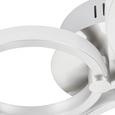 Plafonieră Led Johanna - argintiu, metal (49/40/8,5cm) Plafonieră Led Johanna - argintiu, metal (49/40/8,5cm)