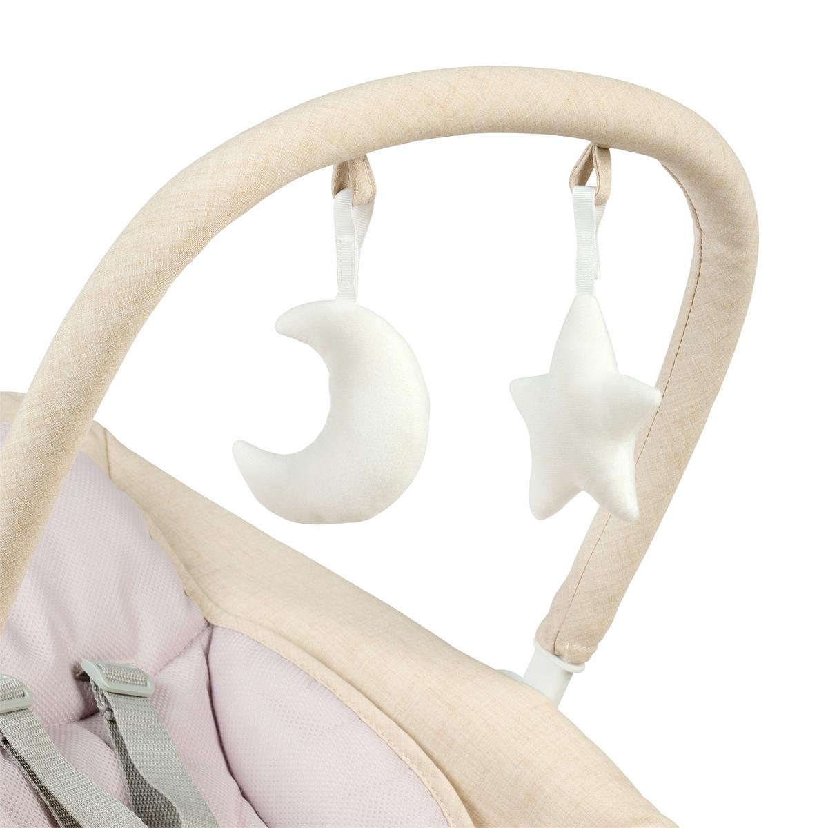 BUJAK LUNCH - beżowy, Basics, tworzywo sztuczne/metal (66/45/48-58cm) - My Baby Lou