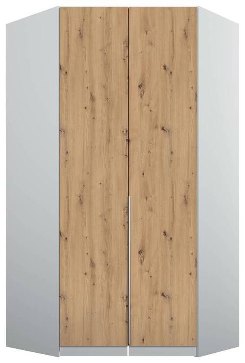 DULAP COLT ALABAMA - gri deschis/stejar Artisan, Modern, material pe bază de lemn (117/229/117cm)