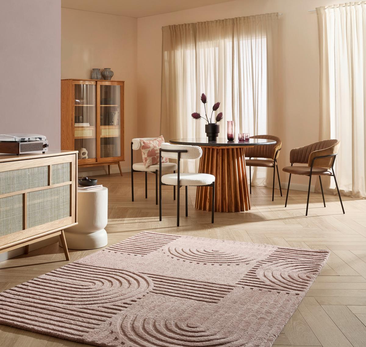 Stol Tedio, Bela - črna/bela, Basics, kovina/tekstil (55/78/56cm) - MID.YOU