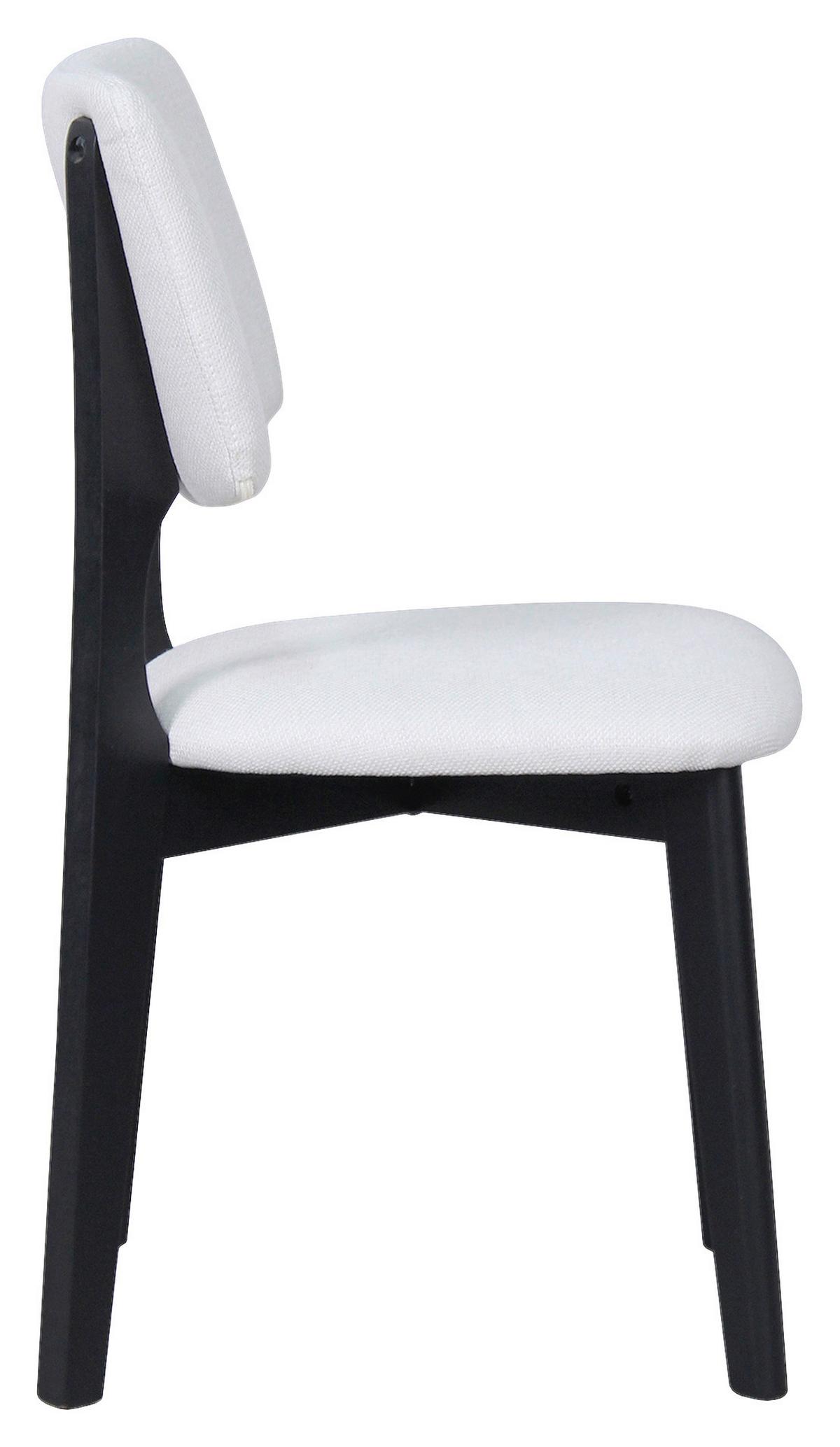 STUHL-SET ELSA - Beige/Schwarz, MODERN, Holz/Textil (48/87/54cm) - MID.YOU