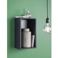 Wandboard in Schwarz - Schwarz, MODERN, Holzwerkstoff (38/22.6/16cm) Wandboard in Schwarz - Schwarz, MODERN, Holzwerkstoff (38/22.6/16cm)