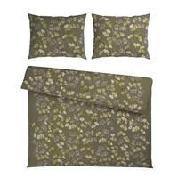 Posteljina 200x200cm 2x60x80cm Yuki Xxl - zelena, Moderno, tekstil (200/200cm) - Mömax