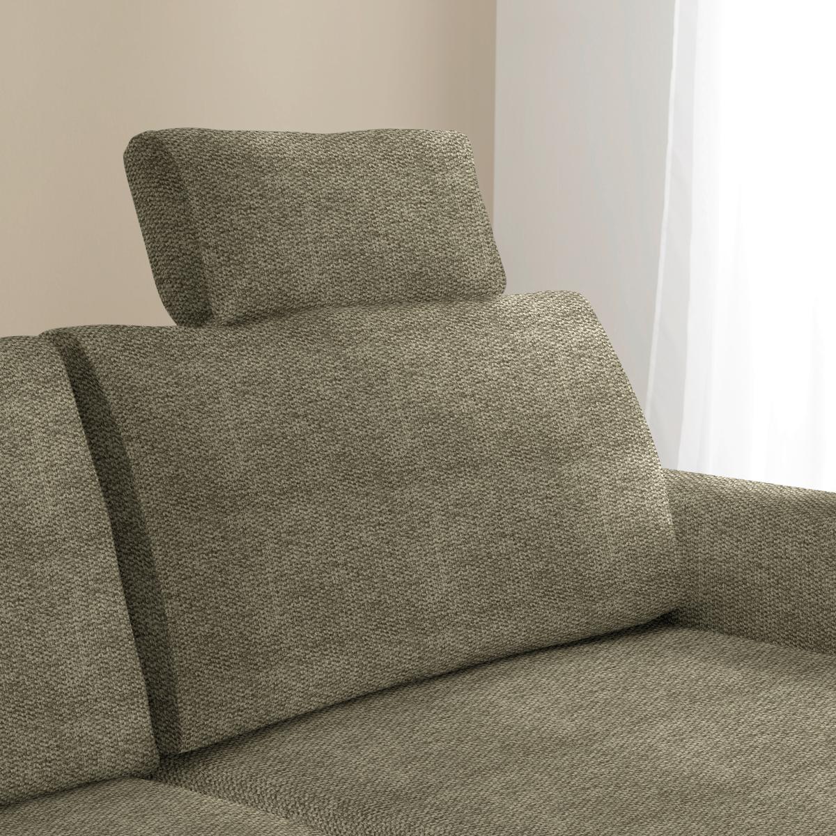 Naslon Za Glavu Lille - maslinasto zelena, Moderno, tekstil (58/23/10cm) - Best Price