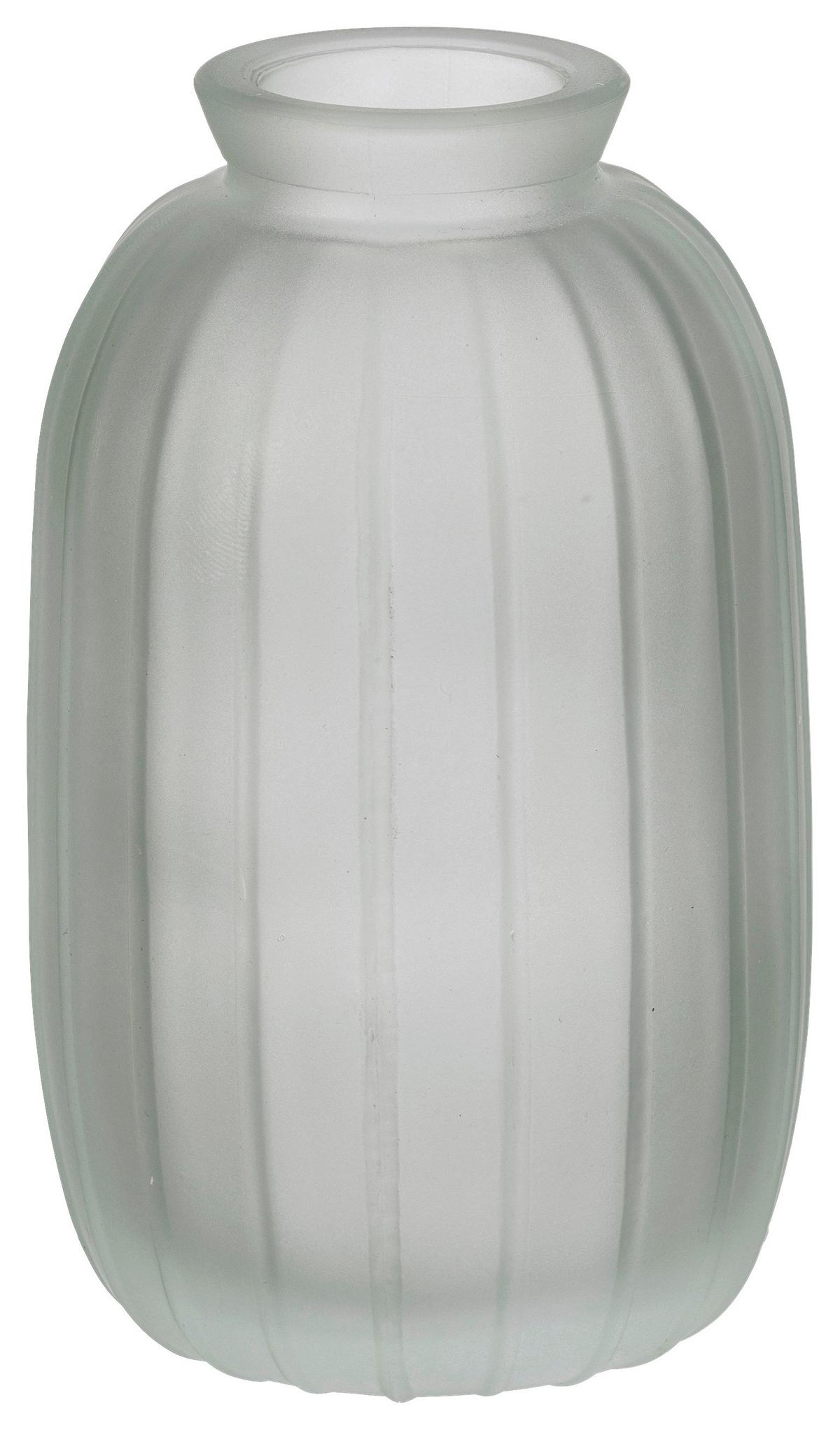 Váza Jil - zsályazöld, Konventionell, Üveg (7/11cm) - Modern Living