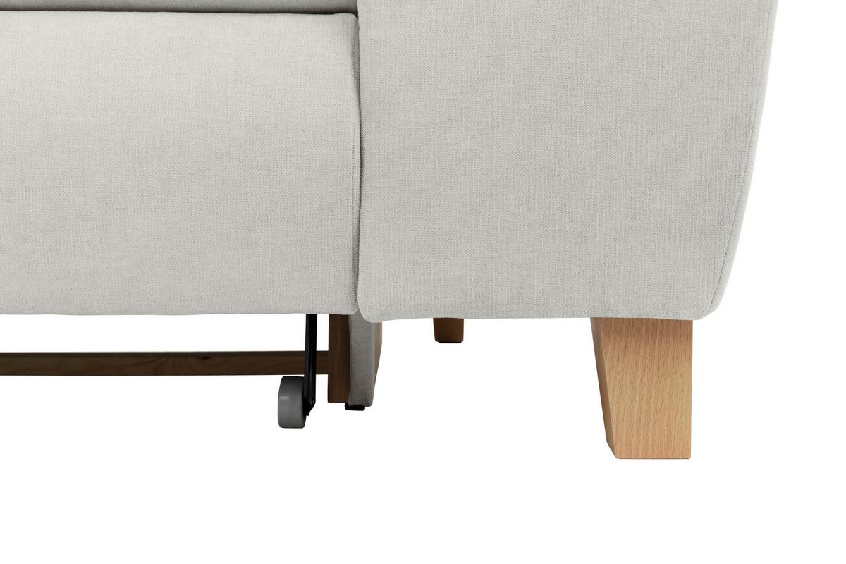 Kutna Garnitura Lugo - svijetlo siva, Moderno, drvo/metal (205/98/266cm) - Modern Living