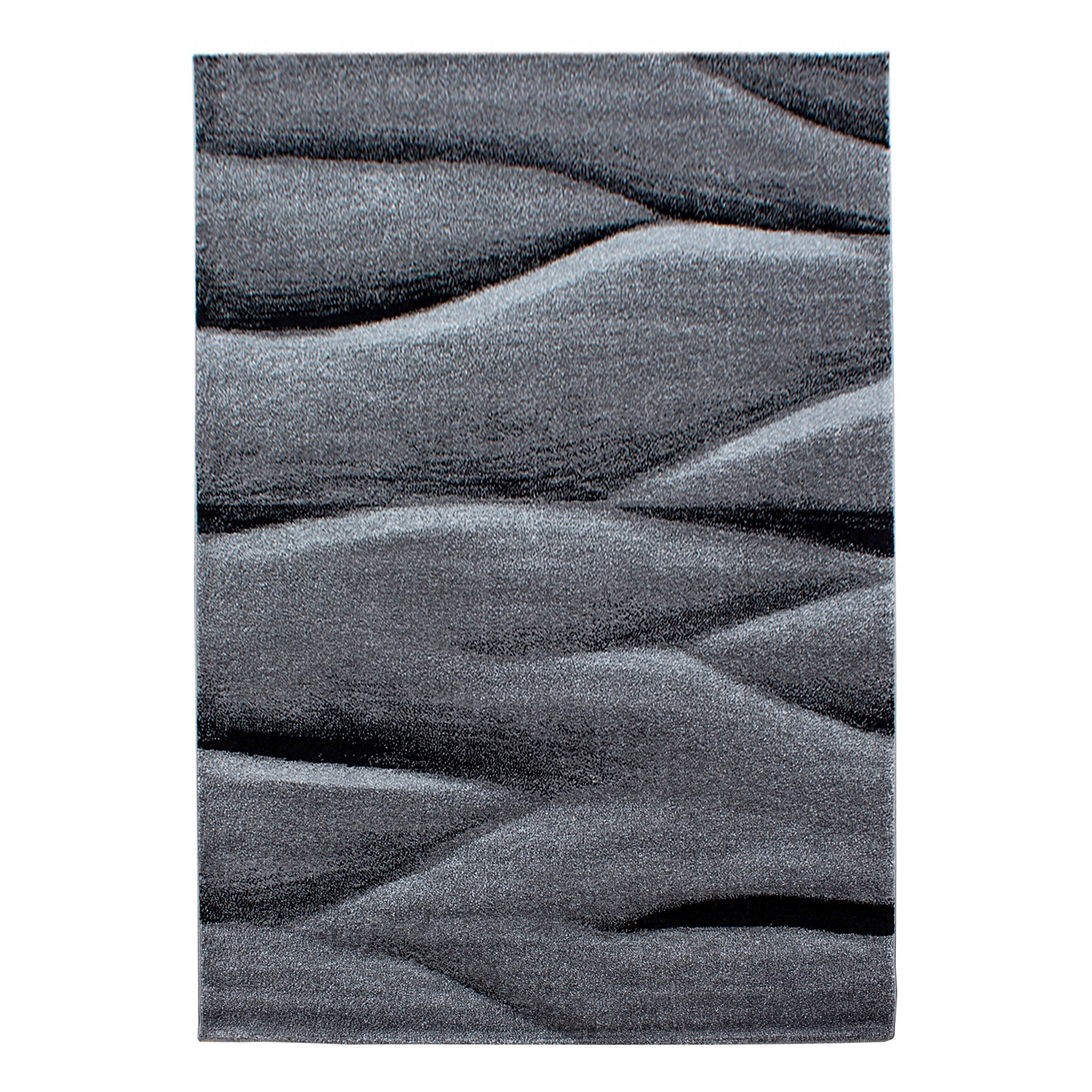 Tekač Lucca, Črna, 80x250cm - črna, Trend, tekstil (80/250cm) - Novel