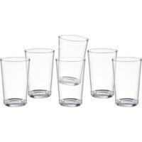 Pohárkészlet 6db-os Skol - átlátszó, Konventionell, Üveg (6,7/10,4cm) - Mömax