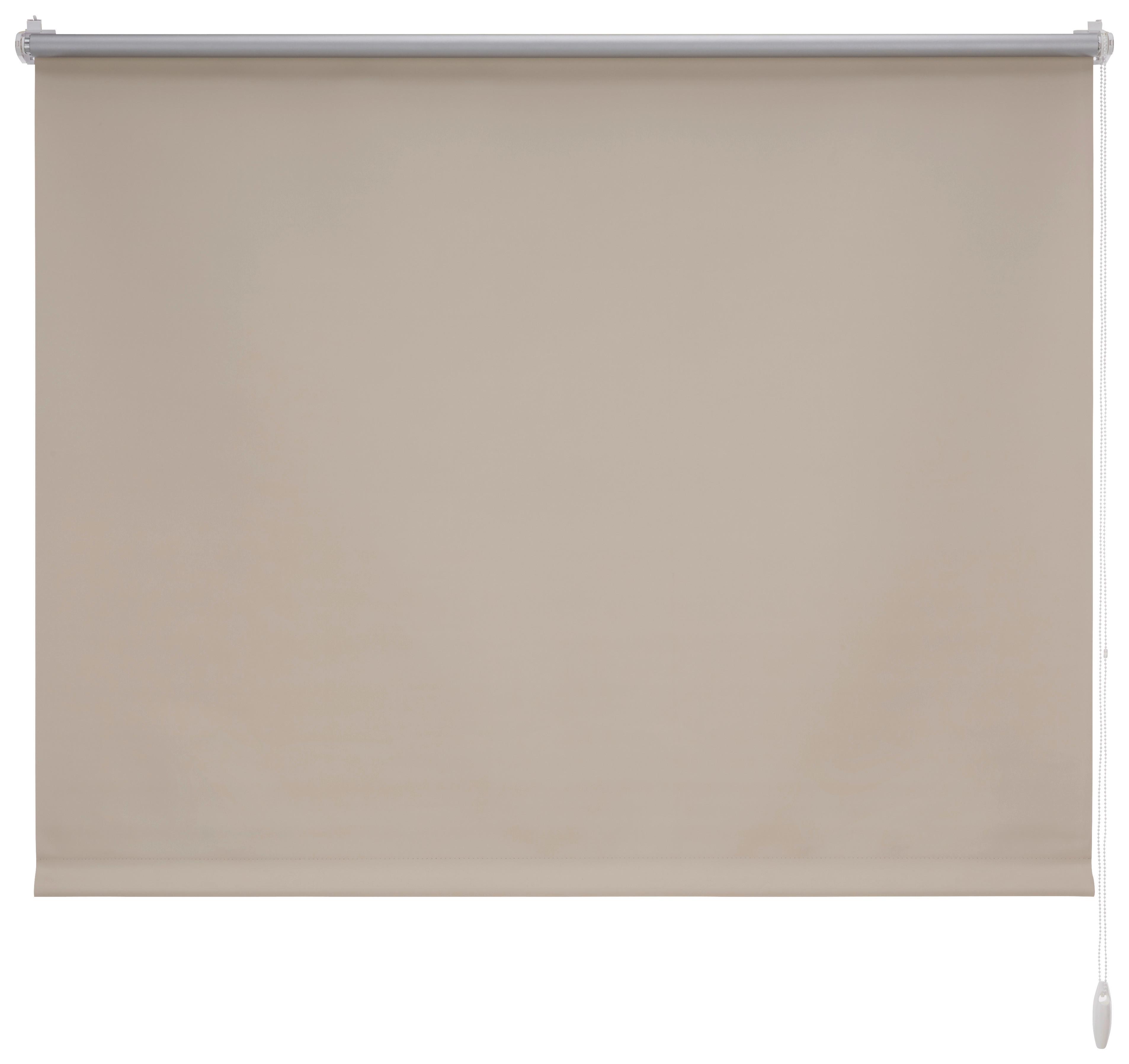 Klemmrollo Thermo ca. 120x150cm - Sandfarben, Textil (120/150cm) - Premium Living