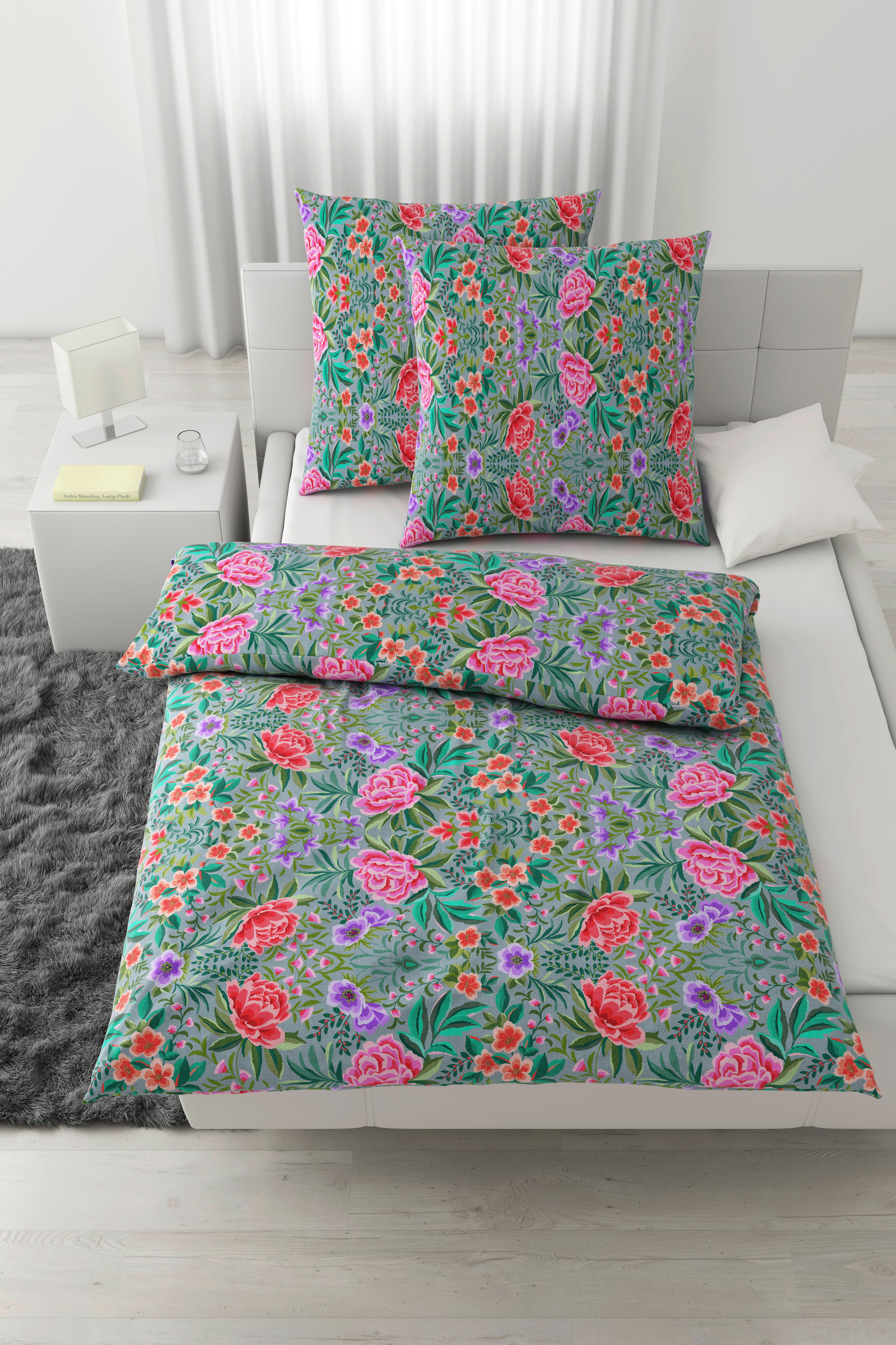 Bettwäscheset VIVIEN XXL - Multicolor, Romantik / Landhaus, Textil (200/210cm) - Mömax