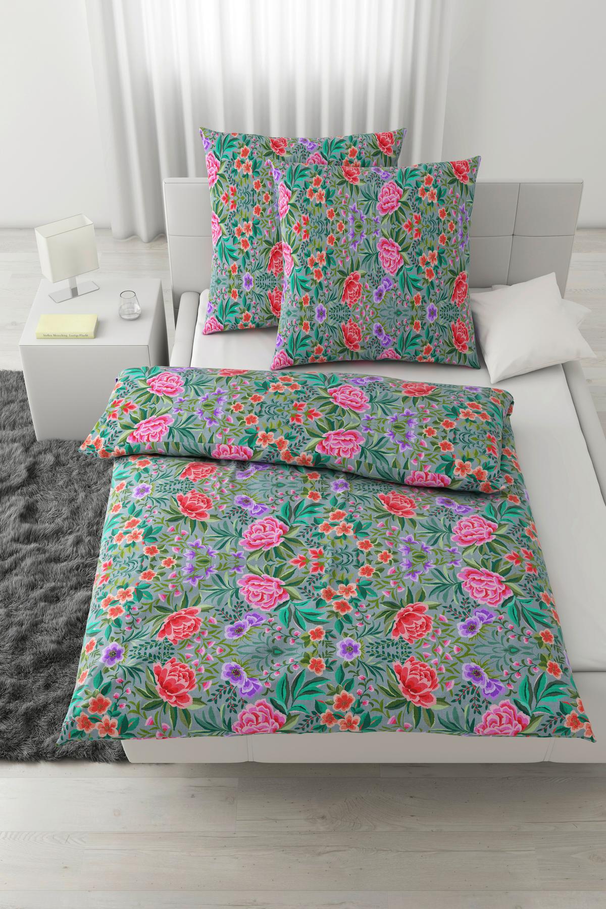 Bettwäscheset VIVIEN XXL - Multicolor, Romantik / Landhaus, Textil (200/210cm) - Mömax