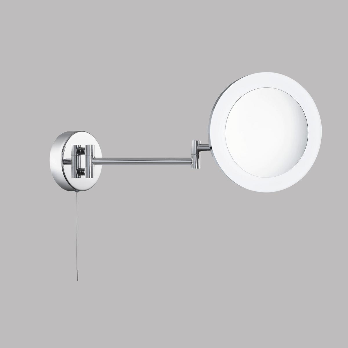 Fürdőszobai Falilámpa 1456cc - krómszínű, Basics, műanyag/üveg (20/20cm)