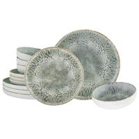 Jedilni Servis Uno Volcano Light, 12-Delni - svetlo siva, Trend, keramika - Creatable