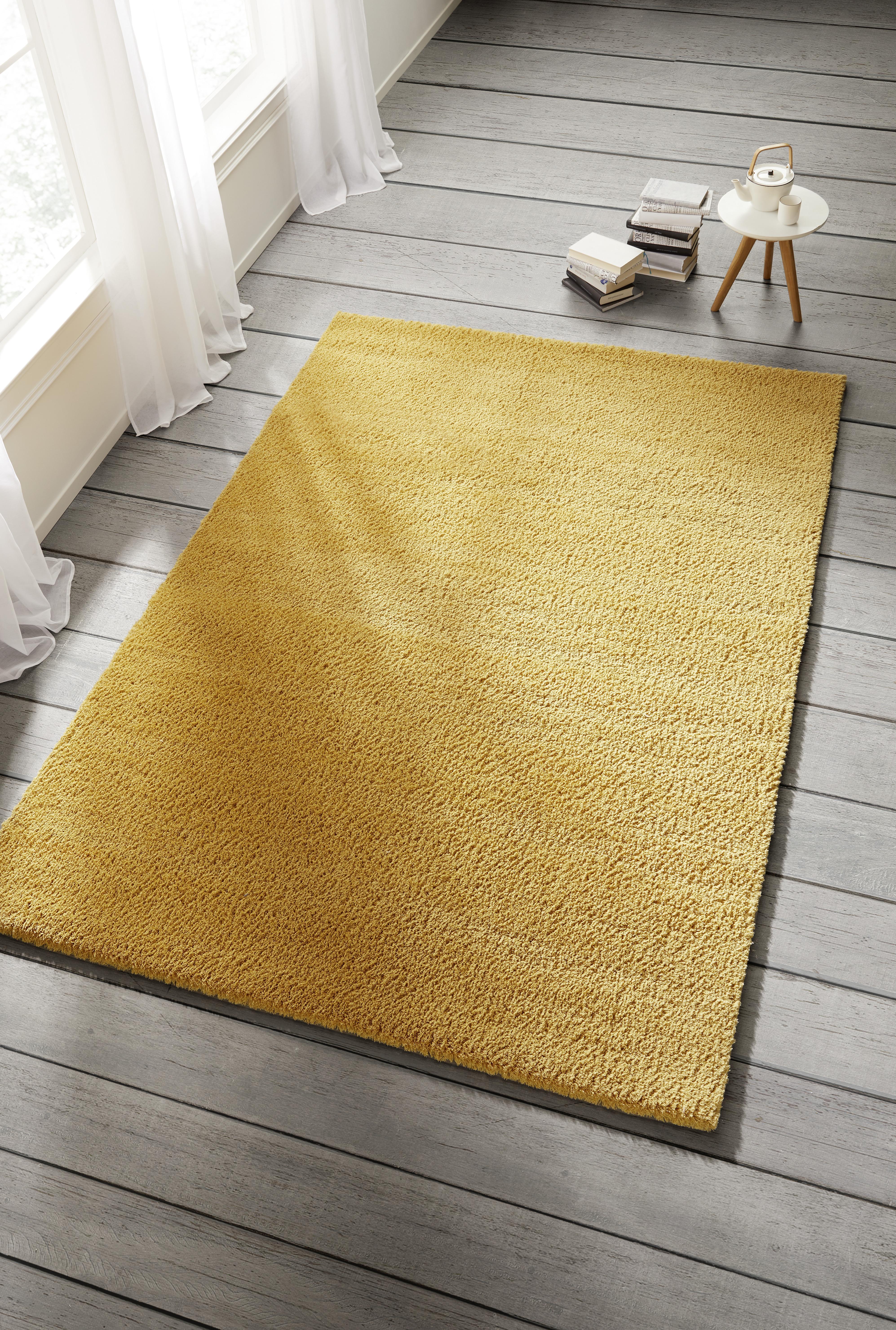 Shaggy Stefan ca. 160x230cm - Gelb, Modern, Textil (160/230cm) - Mömax
