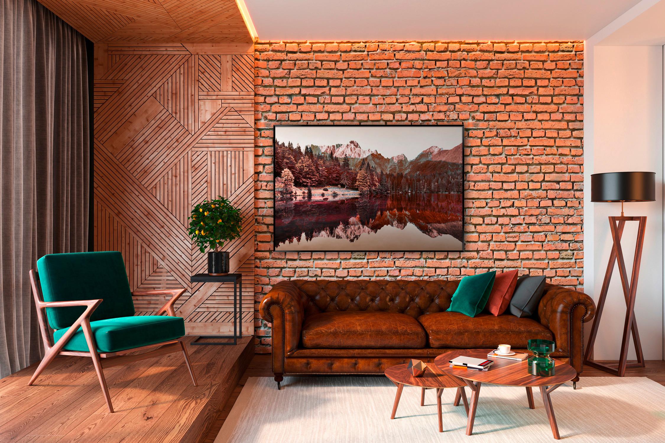 Bild Elena ca. 70x100cm - Multicolor, Holzwerkstoff/Papier (100/70cm) - Modern Living
