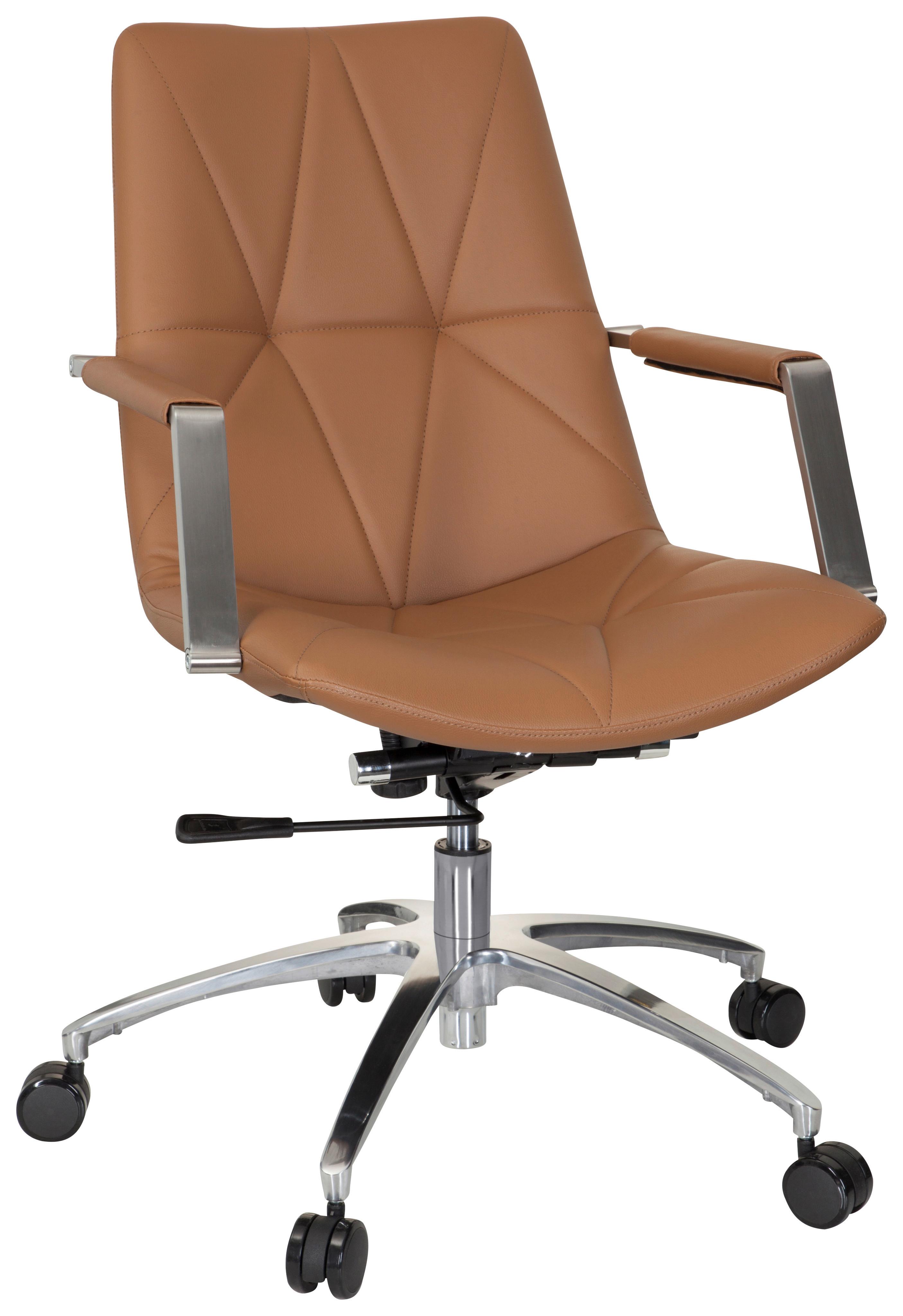 Drehstuhl Saranto II Braun - Braun, MODERN, Kunststoff/Textil (56/101/73cm) - MID.YOU