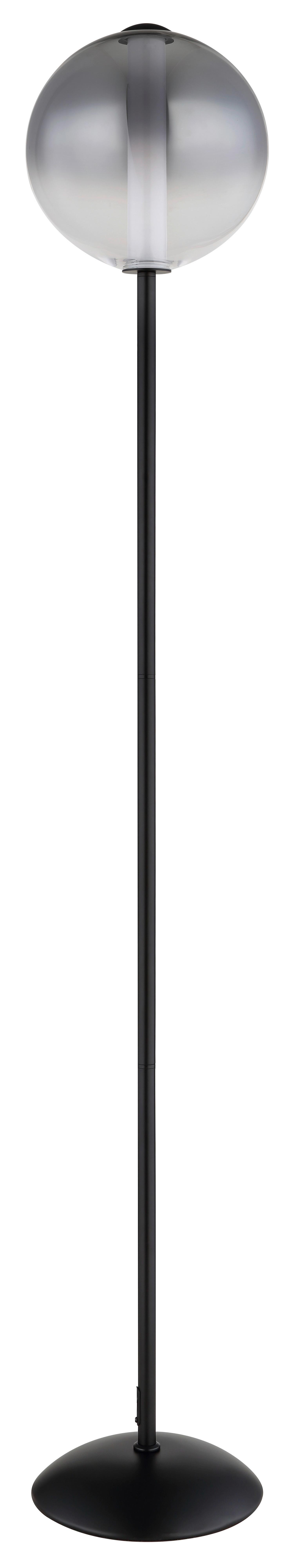 Led Podna Svjetiljka Lacy - bijela/siva, Konvencionalno, staklo/metal (25/152cm) - Globo