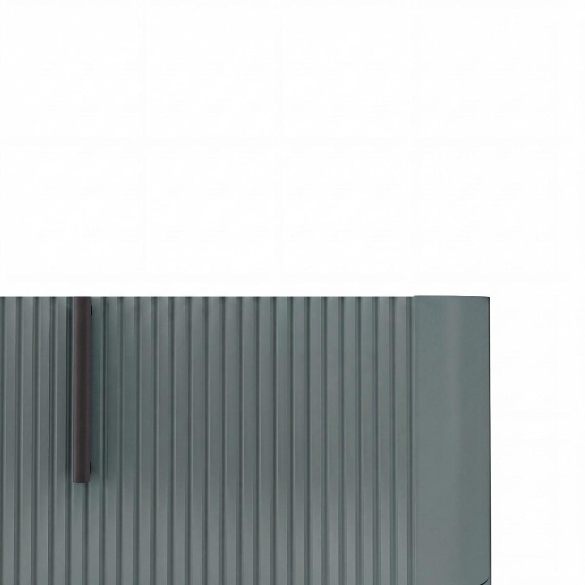 Element Ispod Umivaonika Lyra - šumska zelena/crna, Moderno, drvni materijal/metal (81/51/46cm)