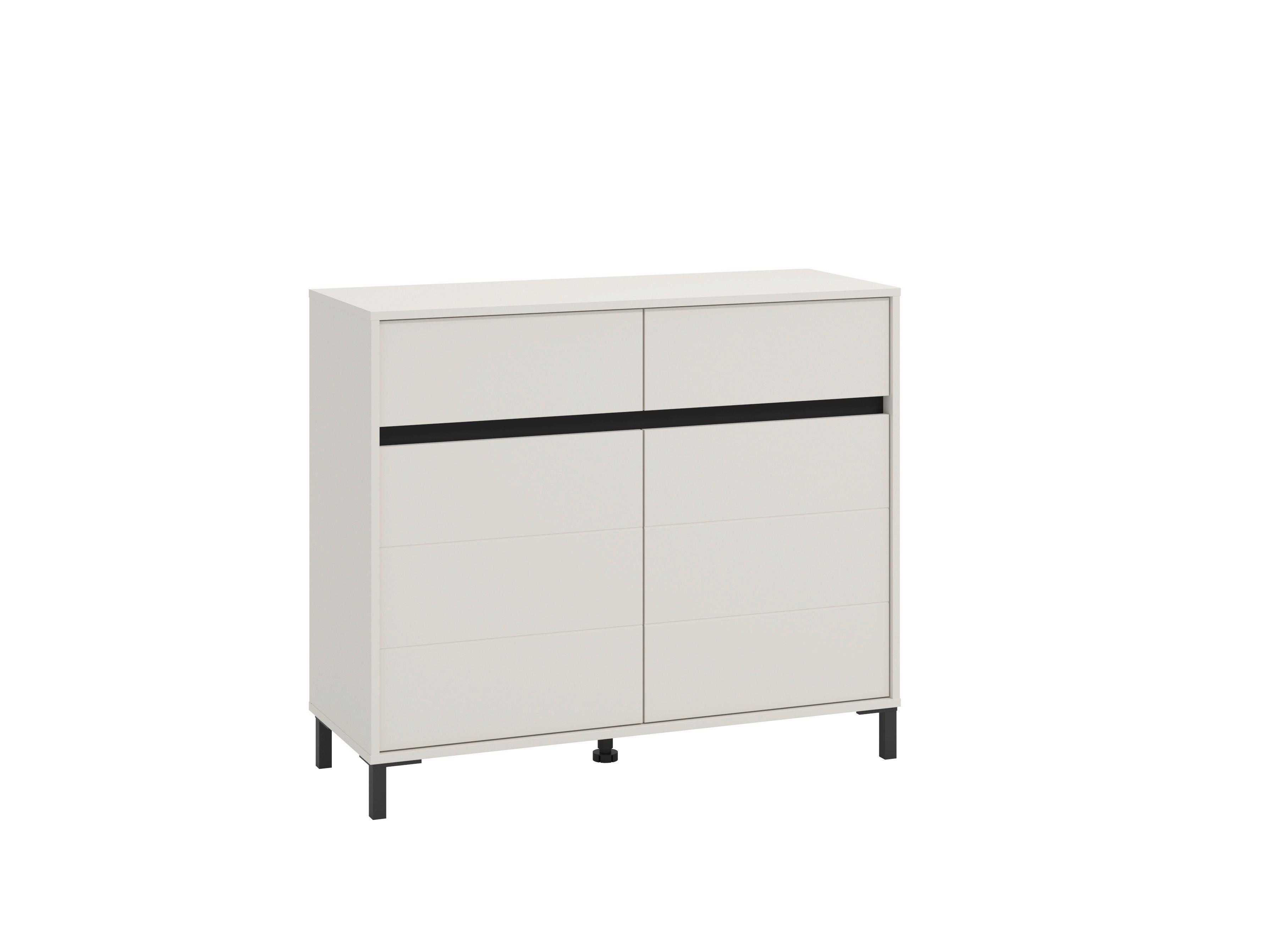 Kommode Arran Kaschmir - Kaschmir, MODERN, Holzwerkstoff (106/90/40cm) - Mömax