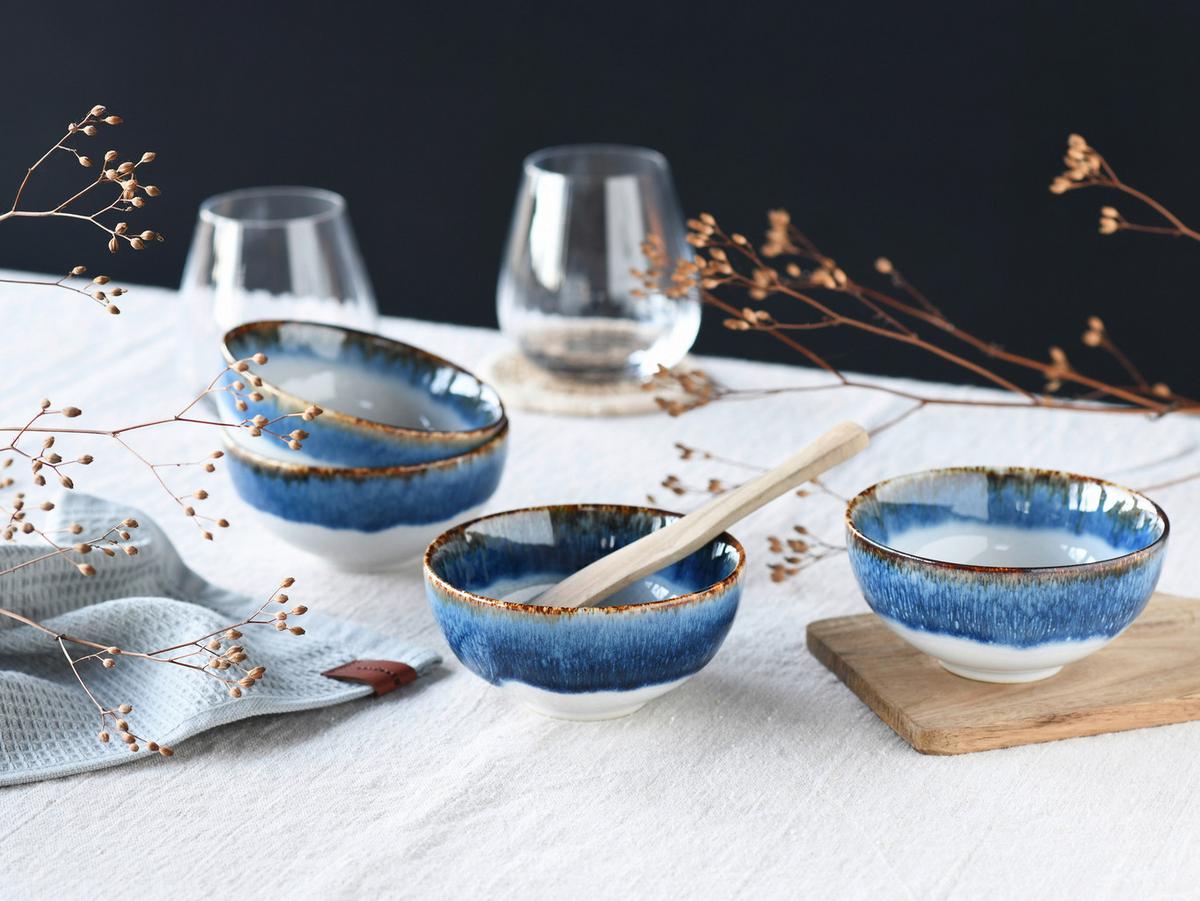 Set Skodelic Za Omake Cascade Blue, 6-Delni - Design, keramika (11,5cm) - Creatable