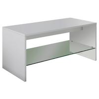 Klubska Miza Wisal, Bela - bela, Moderno, leseni material (90/40/40cm) - MID.YOU