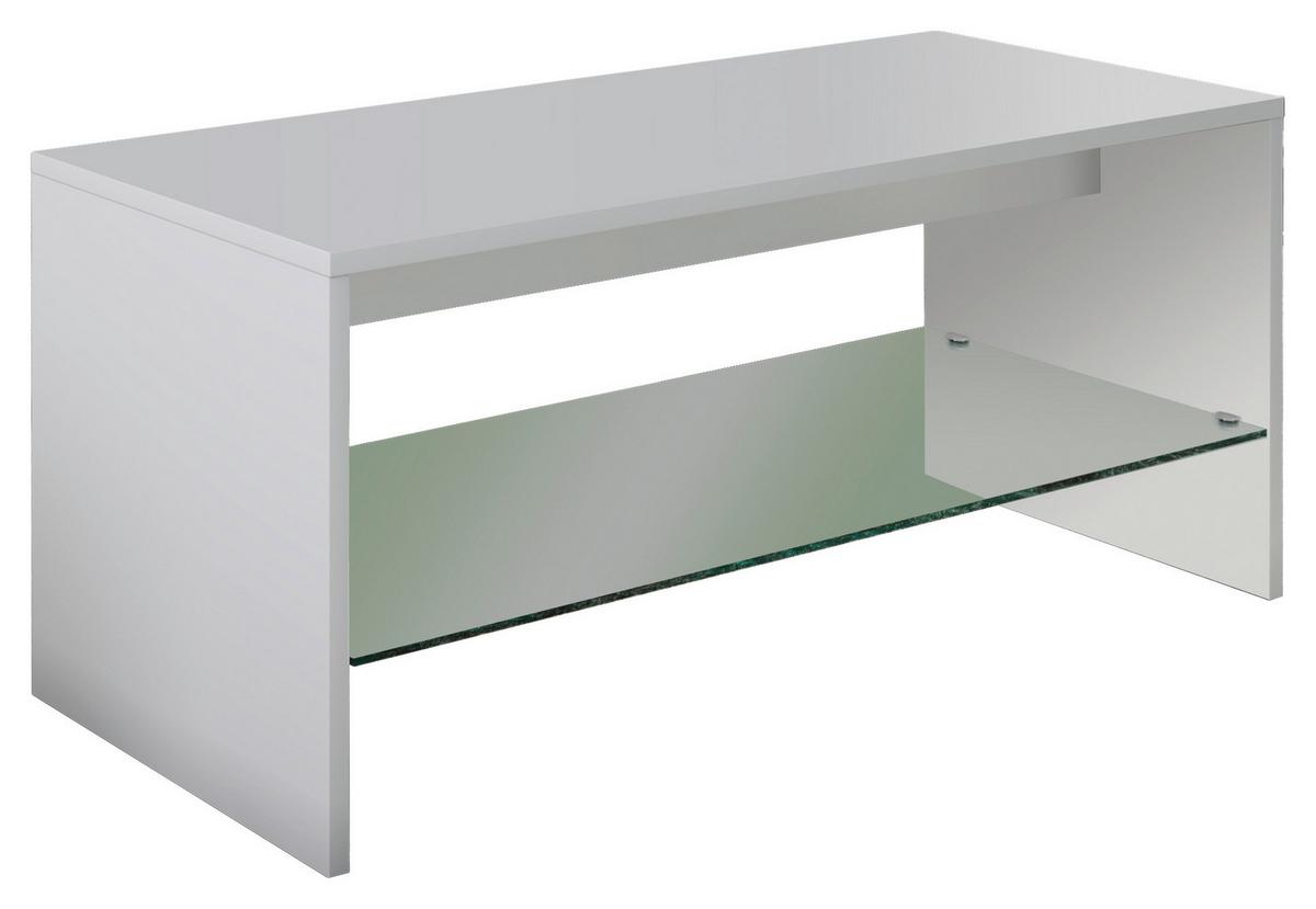 Klubska Miza Wisal, Bela - bela, Moderno, leseni material (90/40/40cm) - MID.YOU