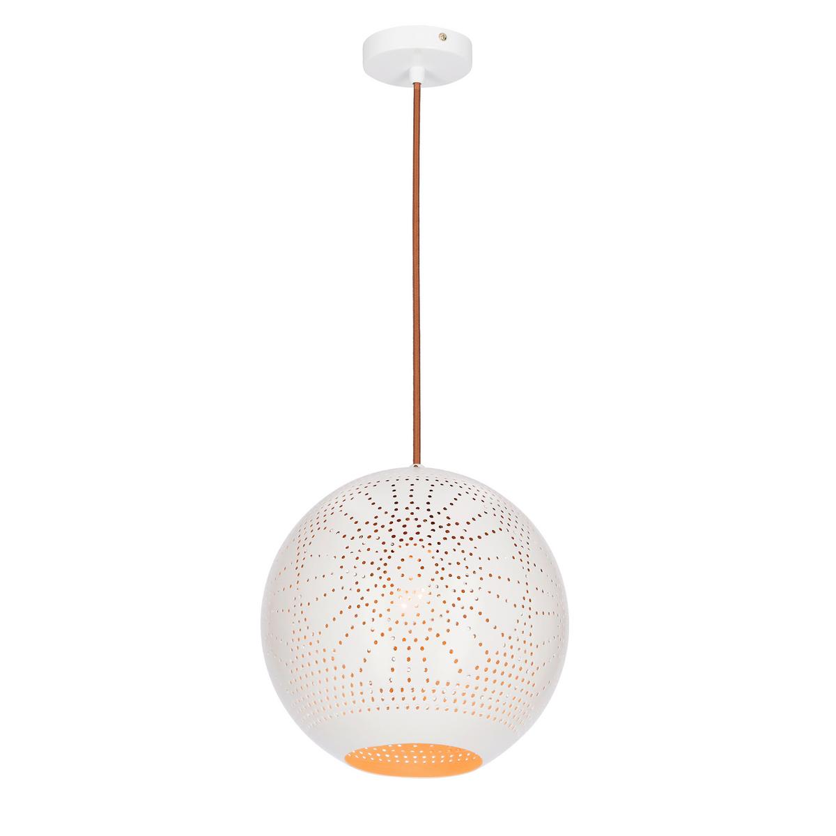 Viseća Svjetiljka Bene - bijela, Design, metal (25/125cm)