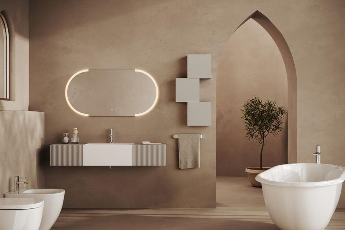 Oglindă iluminată SPR222 - Modern (120/60/2,9cm)